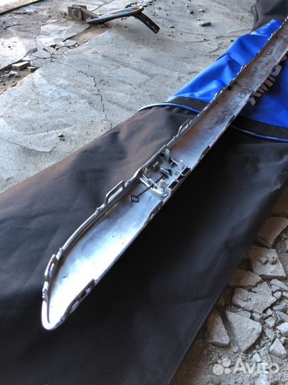 Молдинг заднего бампера Mercedes-Benz GLE 500 w166