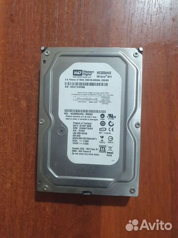 Жесткий диск WD 320gb