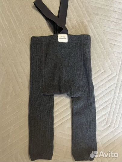 Лосины на подтяжках 74-80р