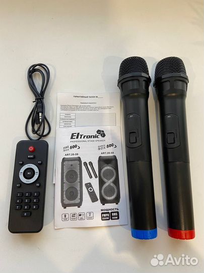 Блютуз колонка мощная 500 Ватт (Новая + Гарантия)