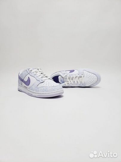 Кроссовки Nike Dunk Low Yellow Strike Purple Pulse