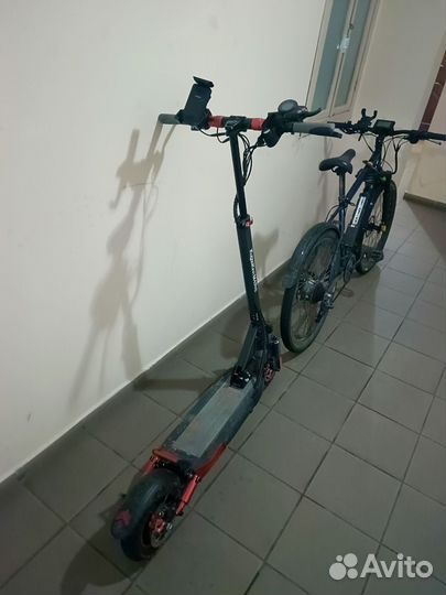 Самокат взрослый электрический бу kugooKirinv3Pro