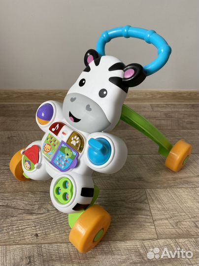 Ходунки каталка Fisher Price Зебра