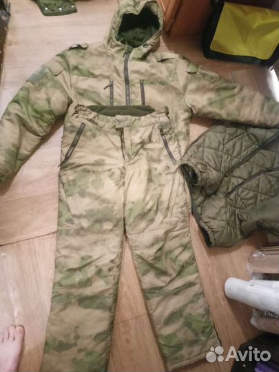 Бушлат военный зимний мох