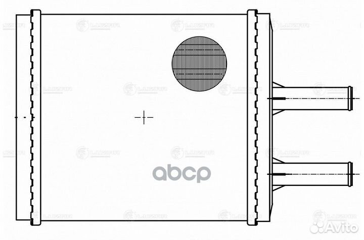 Радиатор печки KIA sportage I (93) LRh0812 luzar