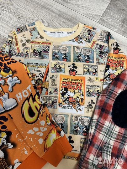 Свитшоты и рубашка на мальчика 6-7 лет