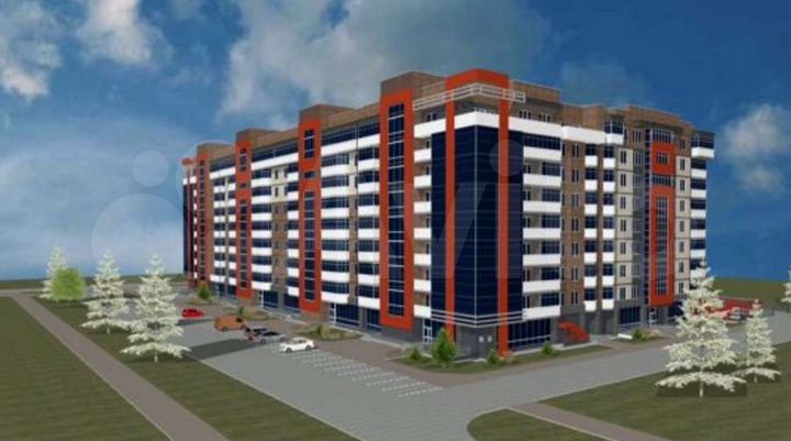 1-к. квартира, 44 м², 6/9 эт.