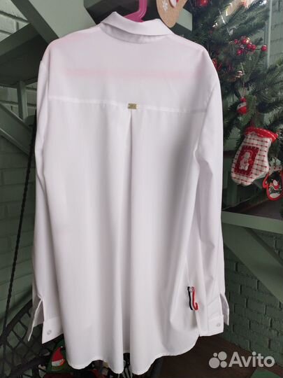 Нарядная блуза -рубашка для девочки