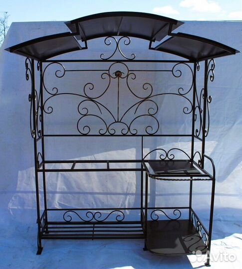 Мангал с печкой