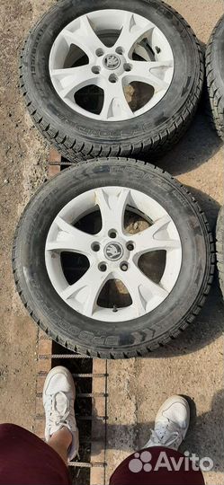 R15 Bfgoodrich G-Force Stud 195/65, PCD 5x112 DIA 57.1