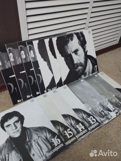 Виниловые пластинки Высоцкий, качество Near Mint