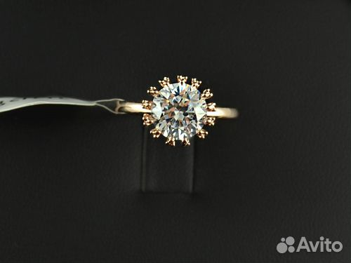 Кольцо 17 р-р (ювелирная бижутерия) новое