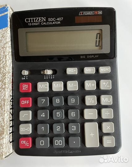 Калькулятор Citizen