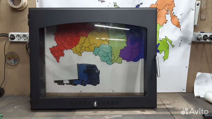 Дверка для камина 600мм