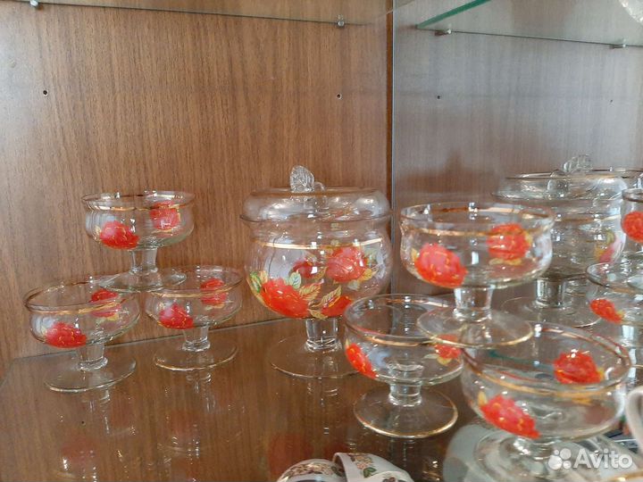 Ваза с креманками СССР