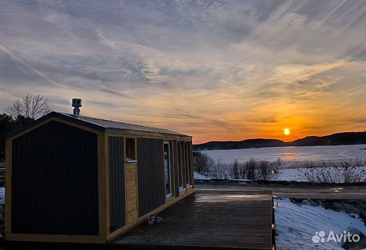 Баня на дровах