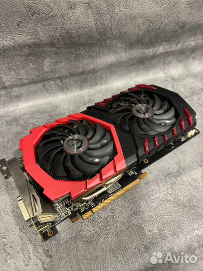 Видеокарта rx 470 480 580 4gb msi gaming x