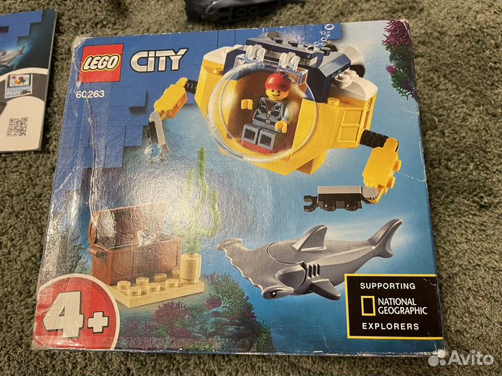 Батискаф Лего city 4+