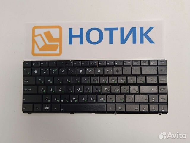 Клавиатура для ноутбука asus N43, N43J, N43JF