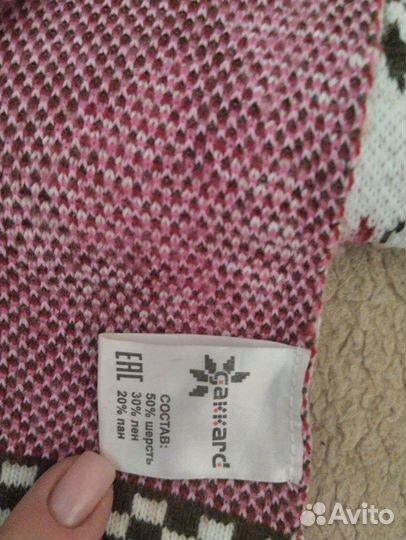 Комплект шапка и шарф для девочки