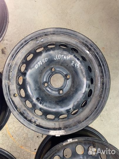 Штампованные диски r15 от логан