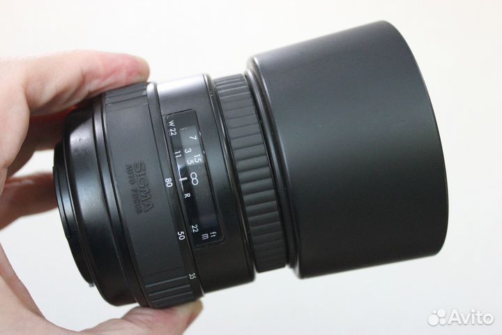 Sigma DL 35-80mm f/4-5.6 MC для SonyA + бленда