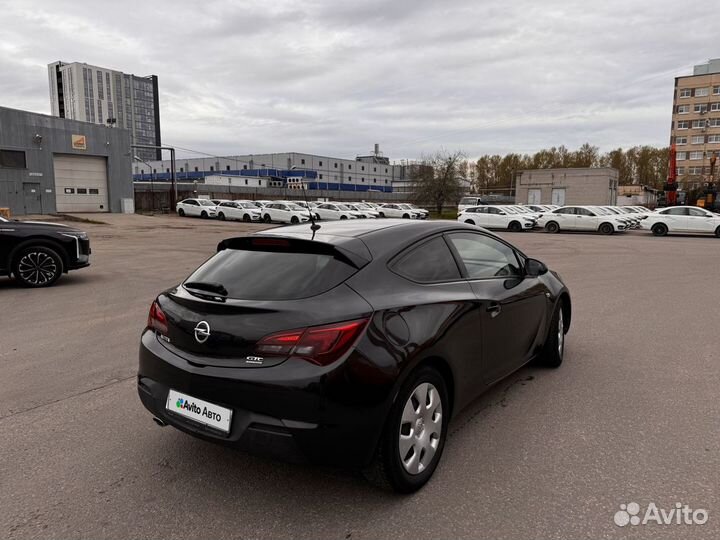 Opel Astra GTC 1.4 AT, 2012, 164 000 км