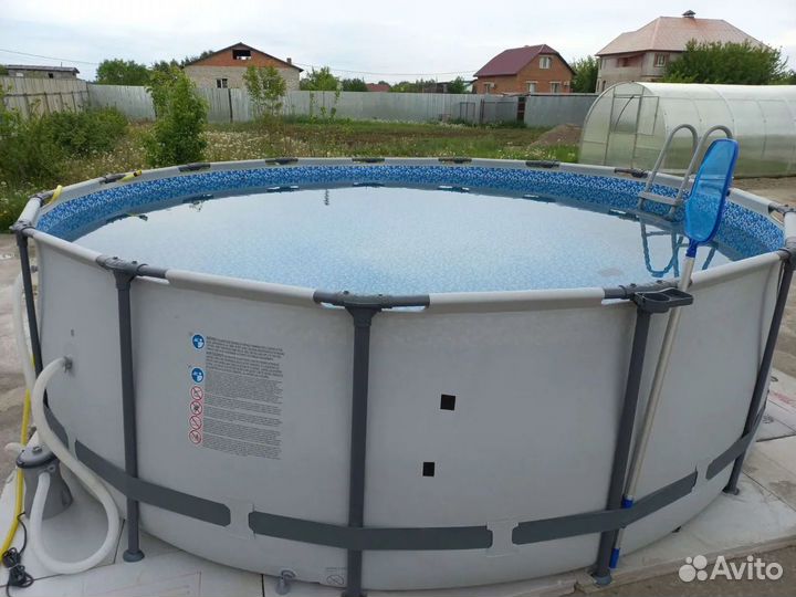 Бассейн 457х122 каркасный бассейн 457/122
