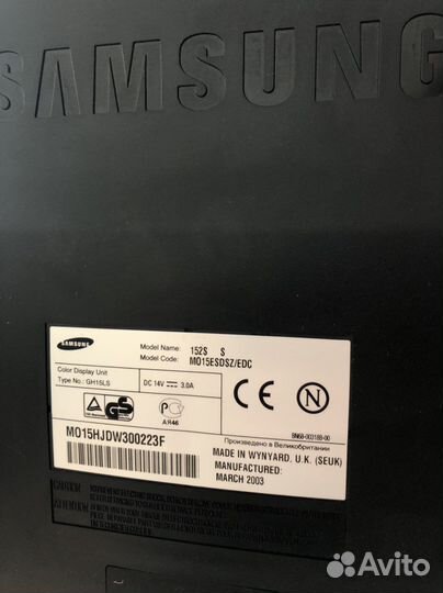 Монитор Samsung 152s