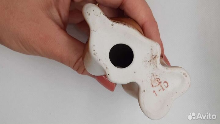 Фарфоровая статуэтка Щенок СССР