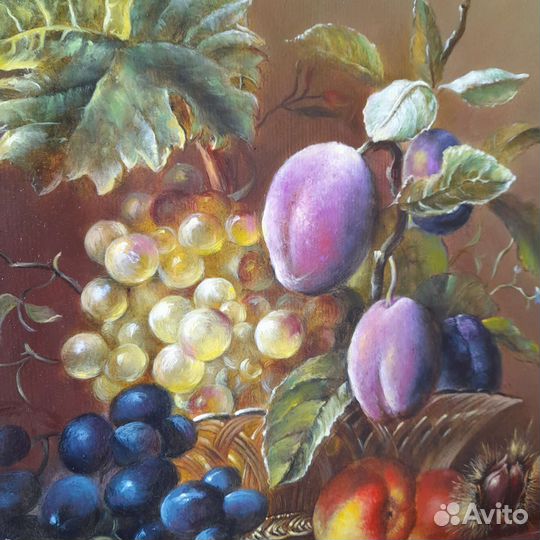 Картина маслом на холсте натюрморт