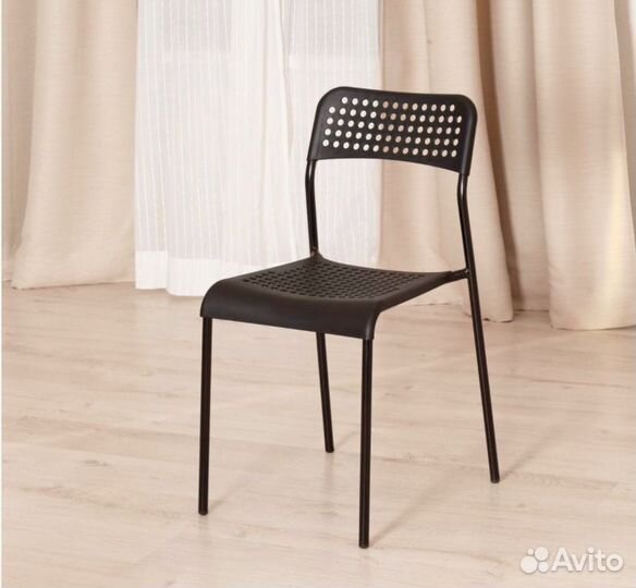 Стул IKEA черный