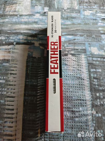 Лезвия для бритья feather