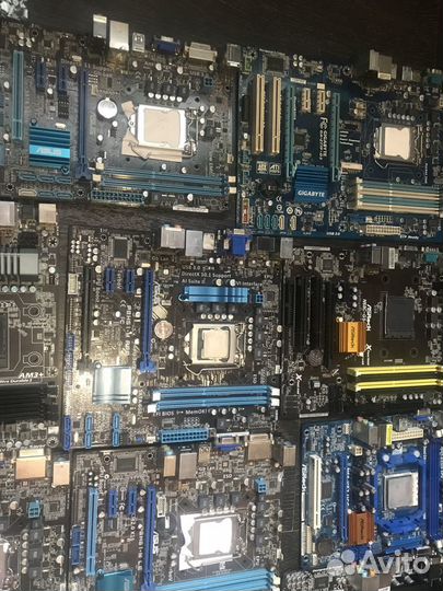 Много Мат Плат AM3 ам3+ ам4 1155 1156 1150 1151