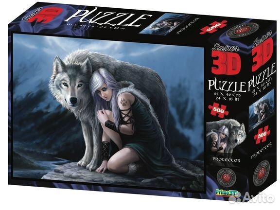 Пазл Super 3D Надежный защитник. 500 деталей