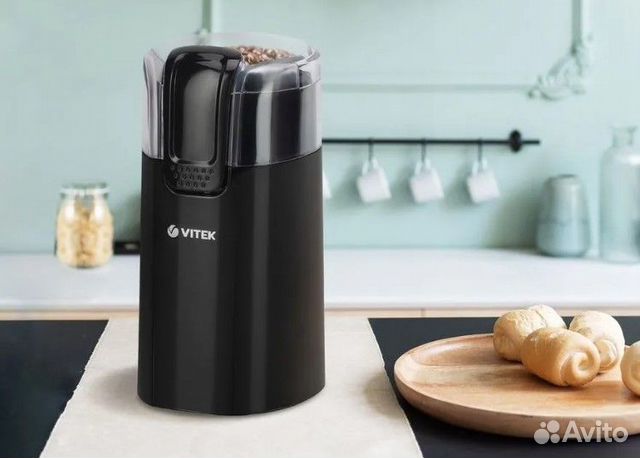 Кофемолка Vitek VT-7124 BK. Новая