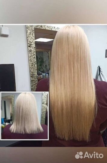 Наращивание волос с гарантией