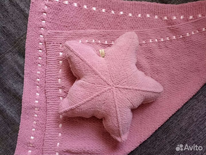 Плед детский/Ручная работа/Подарок на выписку