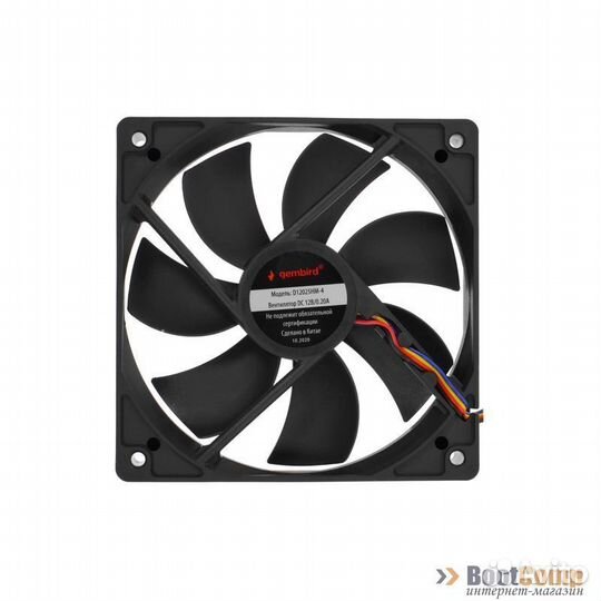 Вентилятор 120x120x25 Gembird D12025HM-4