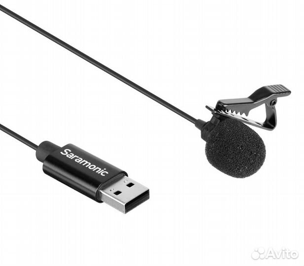 Микрофон петличный Saramonic SR-ULM10 USB