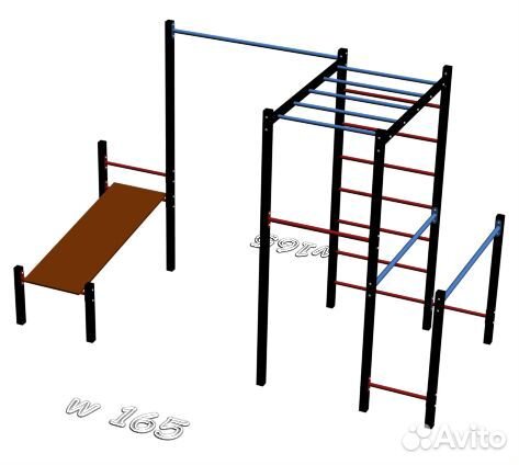 Воркаут площадка спортивный комплекс sswa