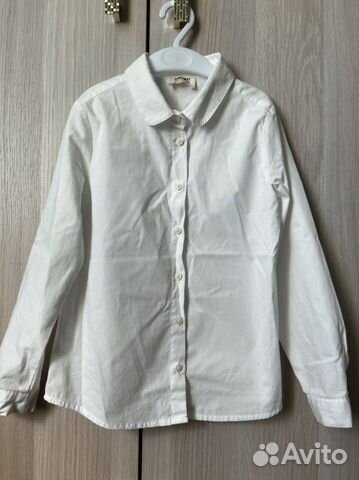 Рубашка для девочки белая