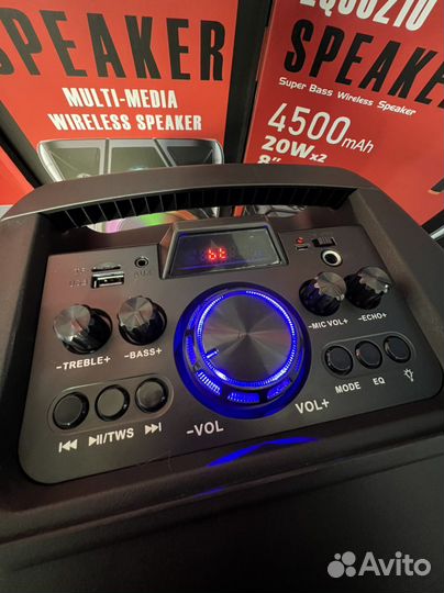 Большая блютуз колонка zqs 8210