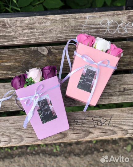 Мыльные цветы