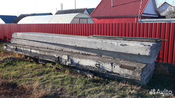 Железобетонный ригель+плиты