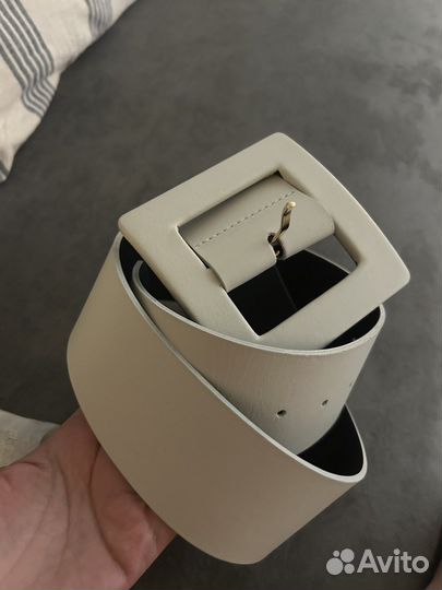 Кожаный ремень zara