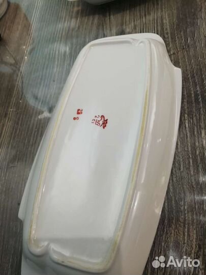 Селедочница СССР фарфор