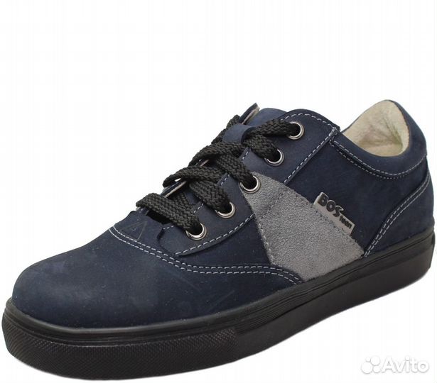 Кроссовки р-р 41 (26,5см по стельке) нубук BOS