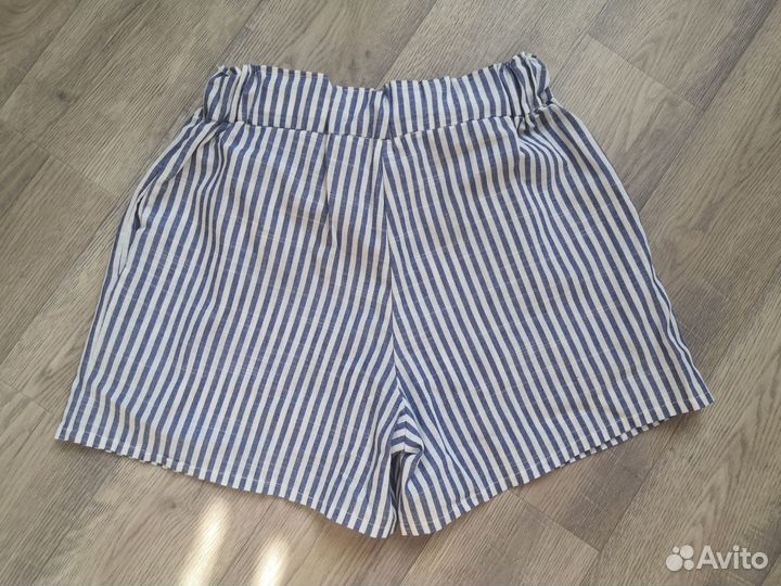 Льняные шорты