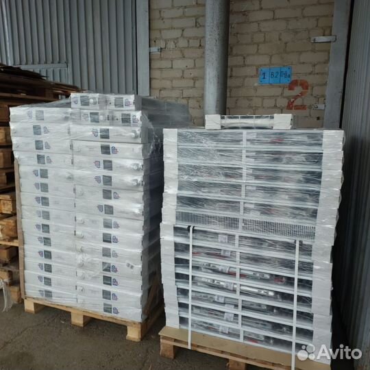 Стальные радиаторы отопления новые